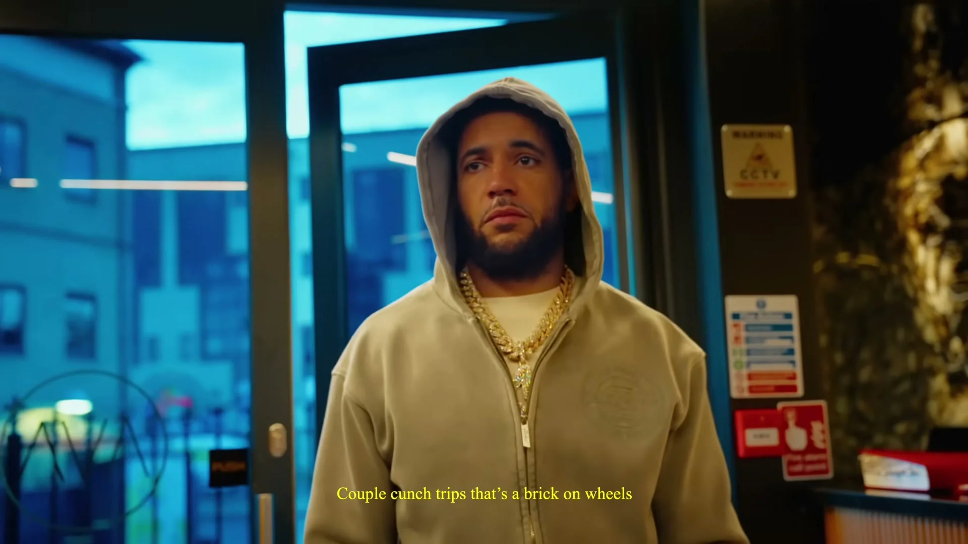 Asco music video lighting still